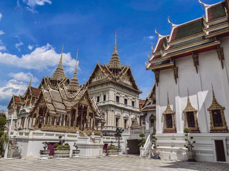 Gro Er Palast Grand Palace Bangkok Der K Nigspalast