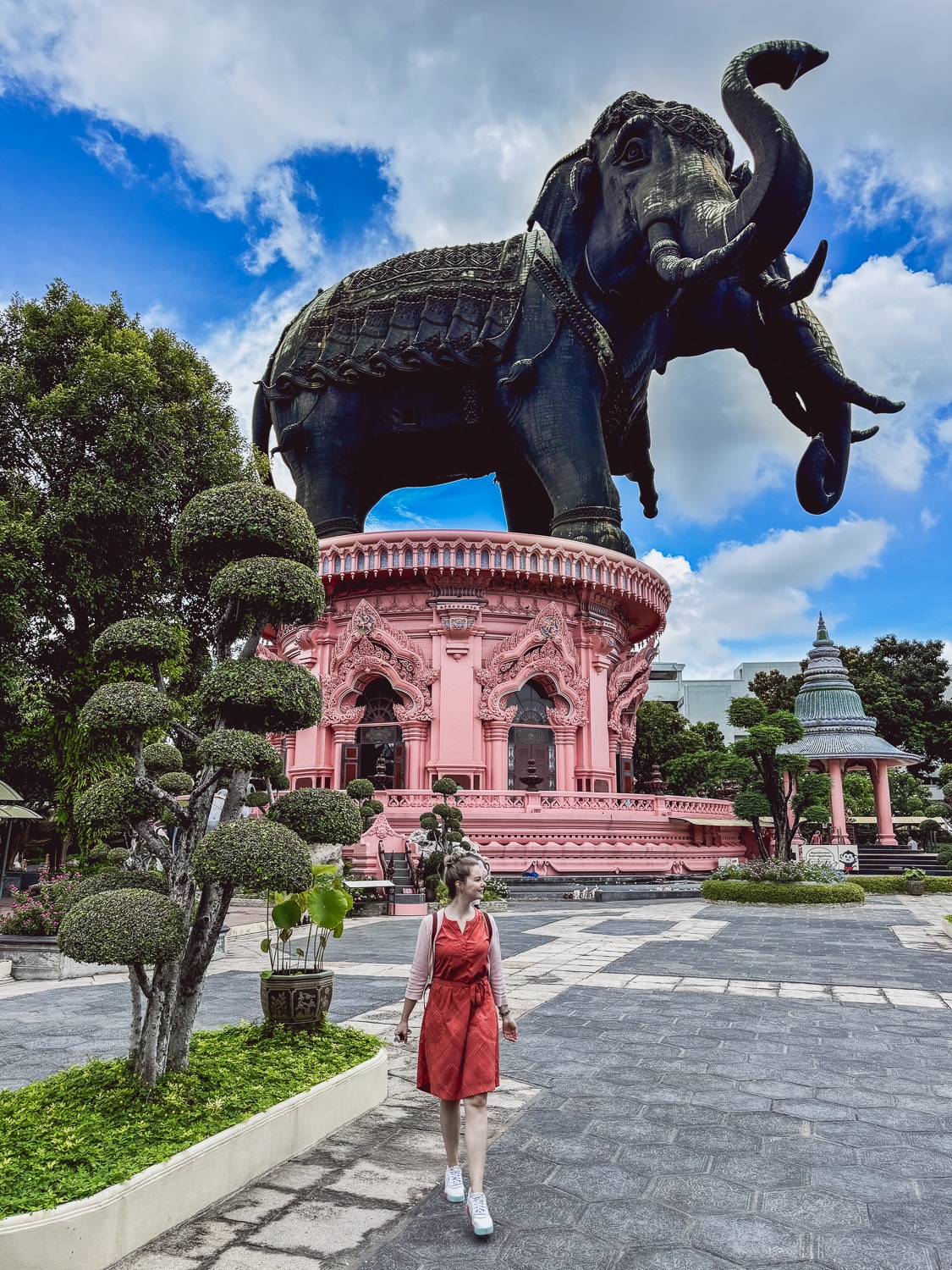 Erawan Museum Bangkok Besucht Den Elefantentempel