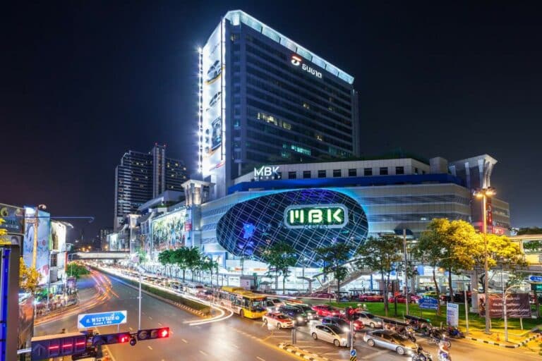 MBK Center Bangkok bei Nacht