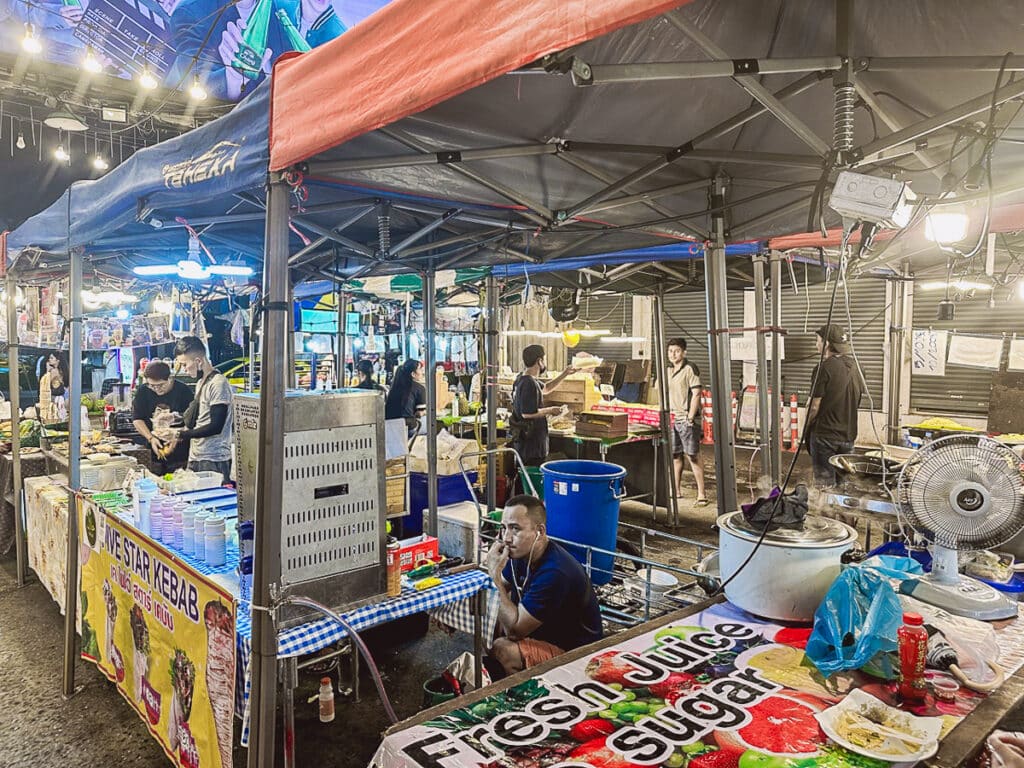 Patpong night market in Bangkok