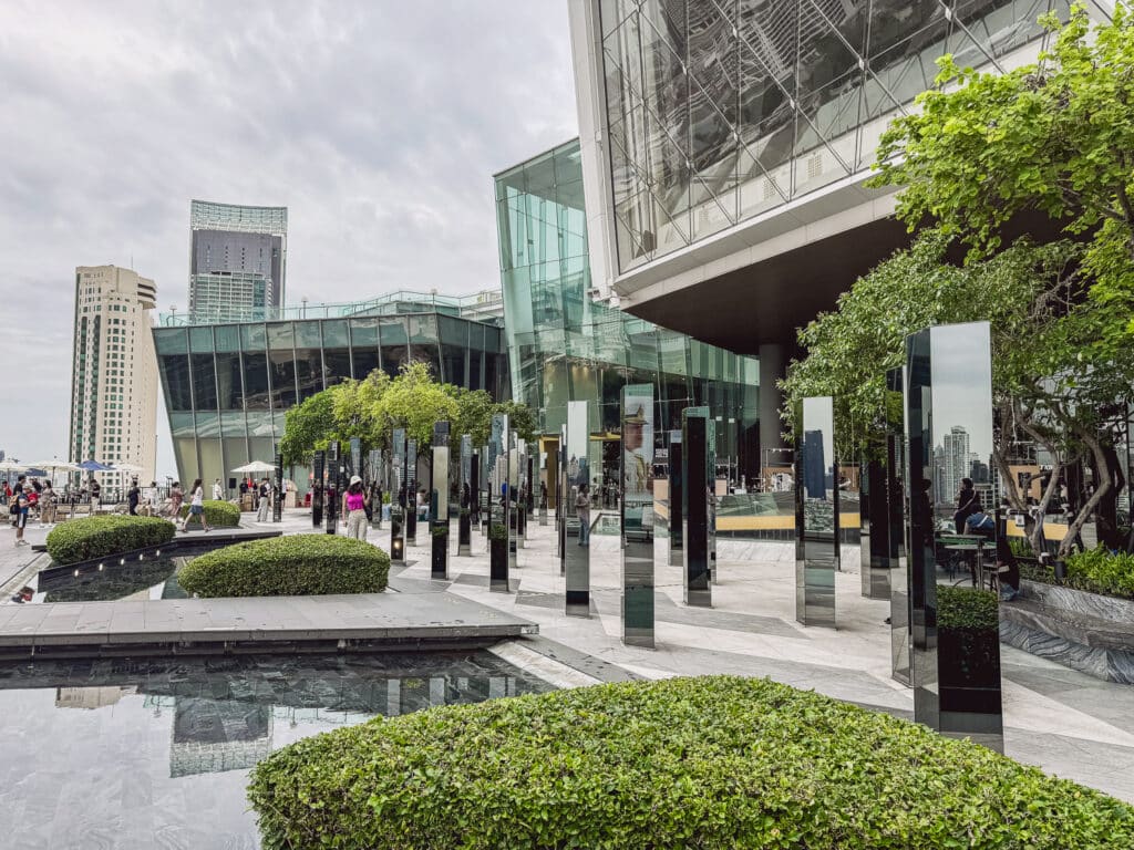 ICONSIAM Mall Bangkok - Roof terrace view