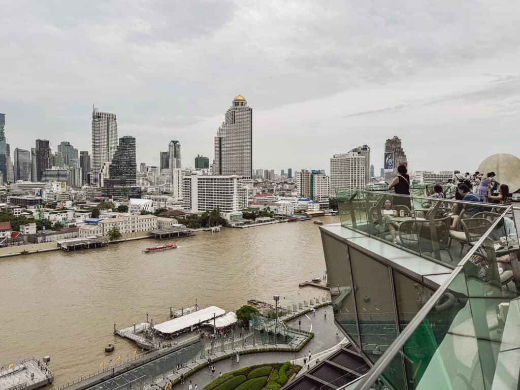 ICONSIAM Mall Bangkok - Roof terrace view