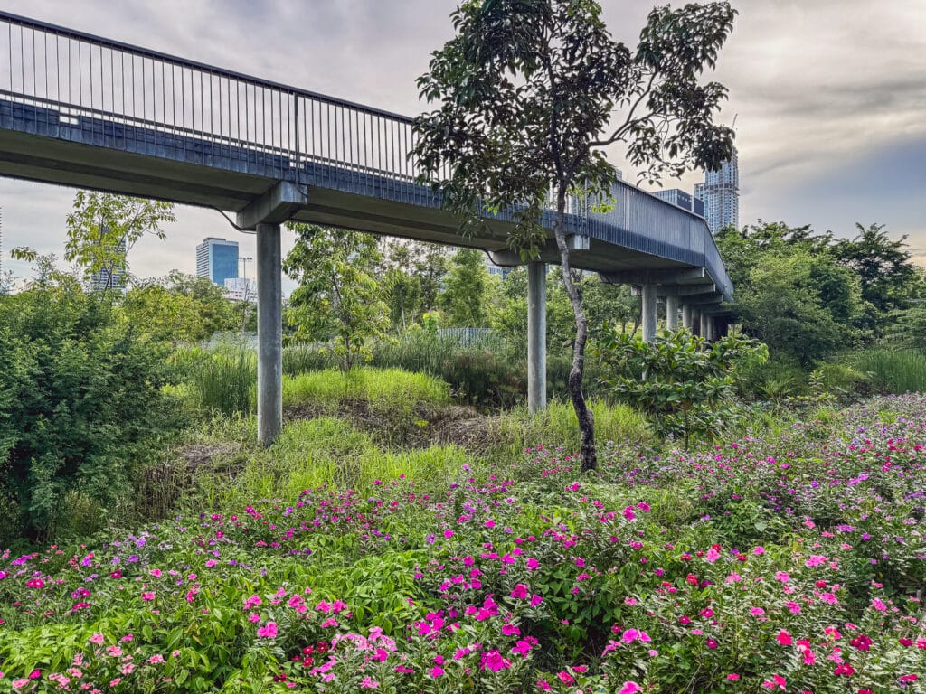 Benjakitti Park in Bangkok