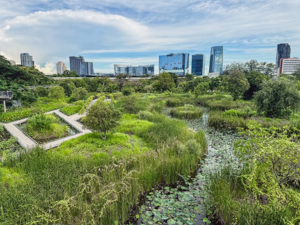 Benchakitti Park in Bangkok