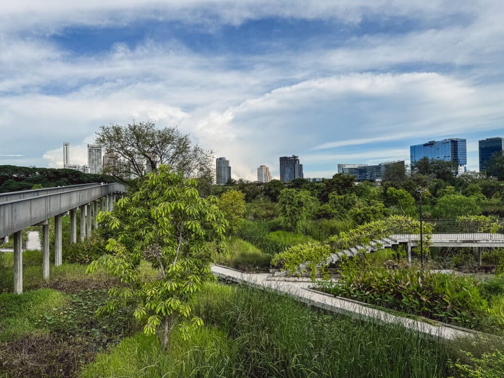 Benjakitti Park in Bangkok