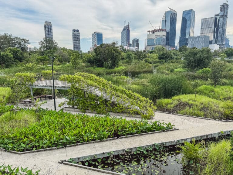 Benjakitti Park in Bangkok