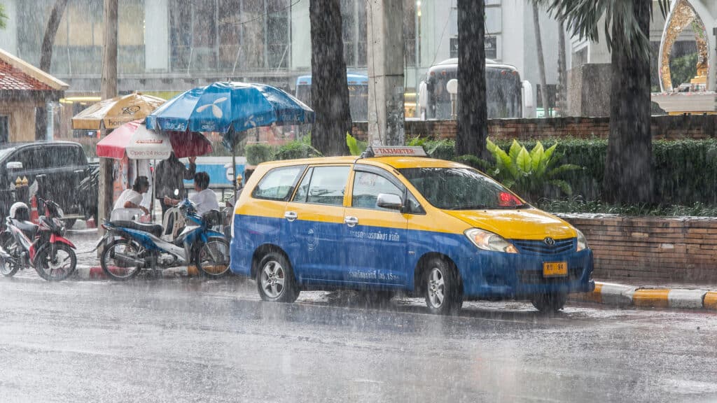 Bangkok Wetter im August - Regenzeit